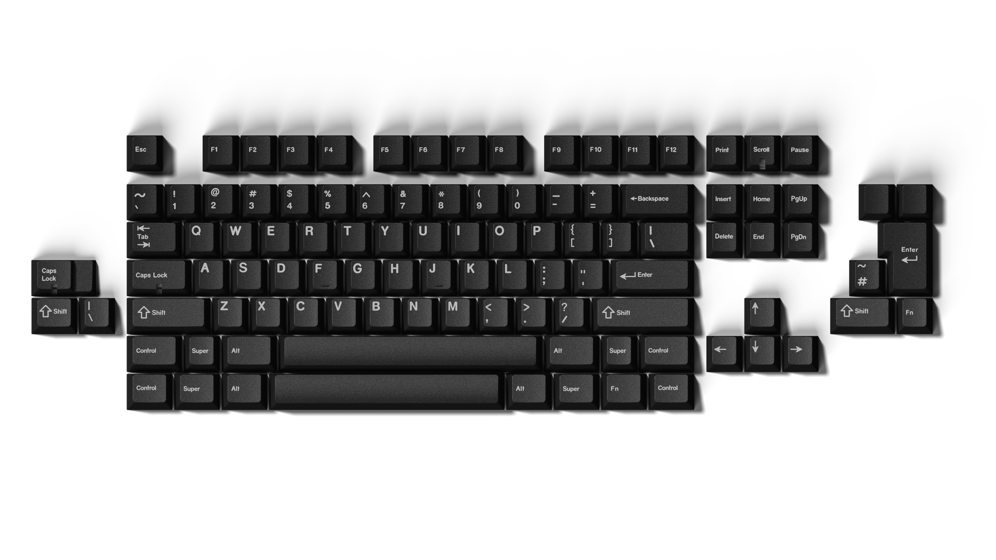 Solder MX PCB—Supported layouts